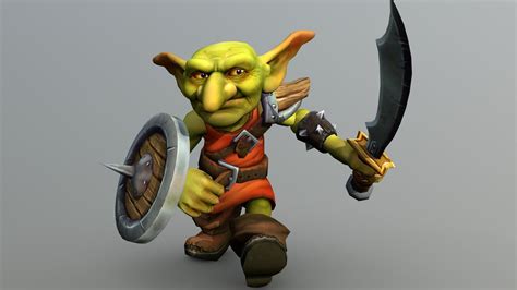 3d goblin model